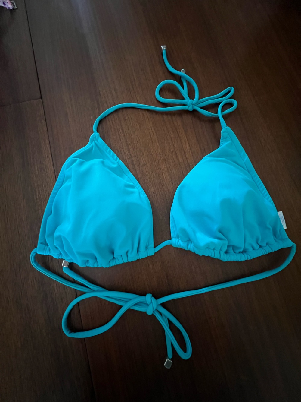 VENUS Teal Bikini top and bottoms - Picture 4 of 6